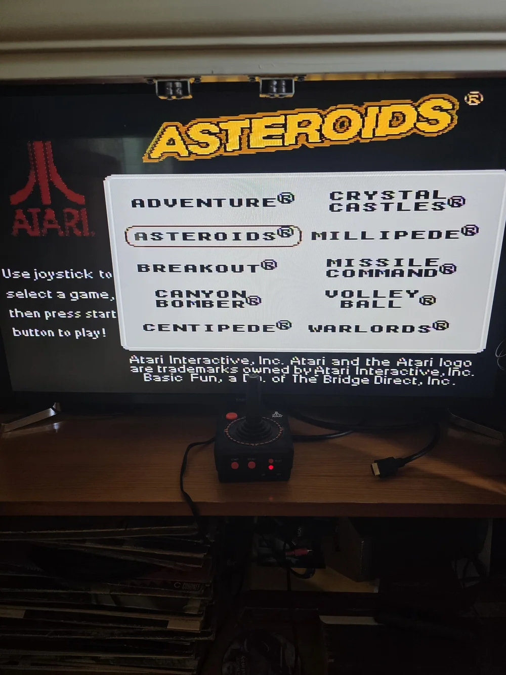 atari joystick plug